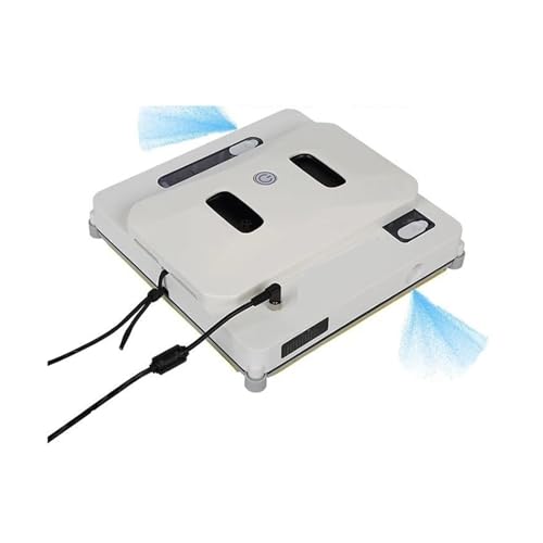 Aspiradora eléctrica limpiacristales y robot automático con pulverizador para puertas lisas 2