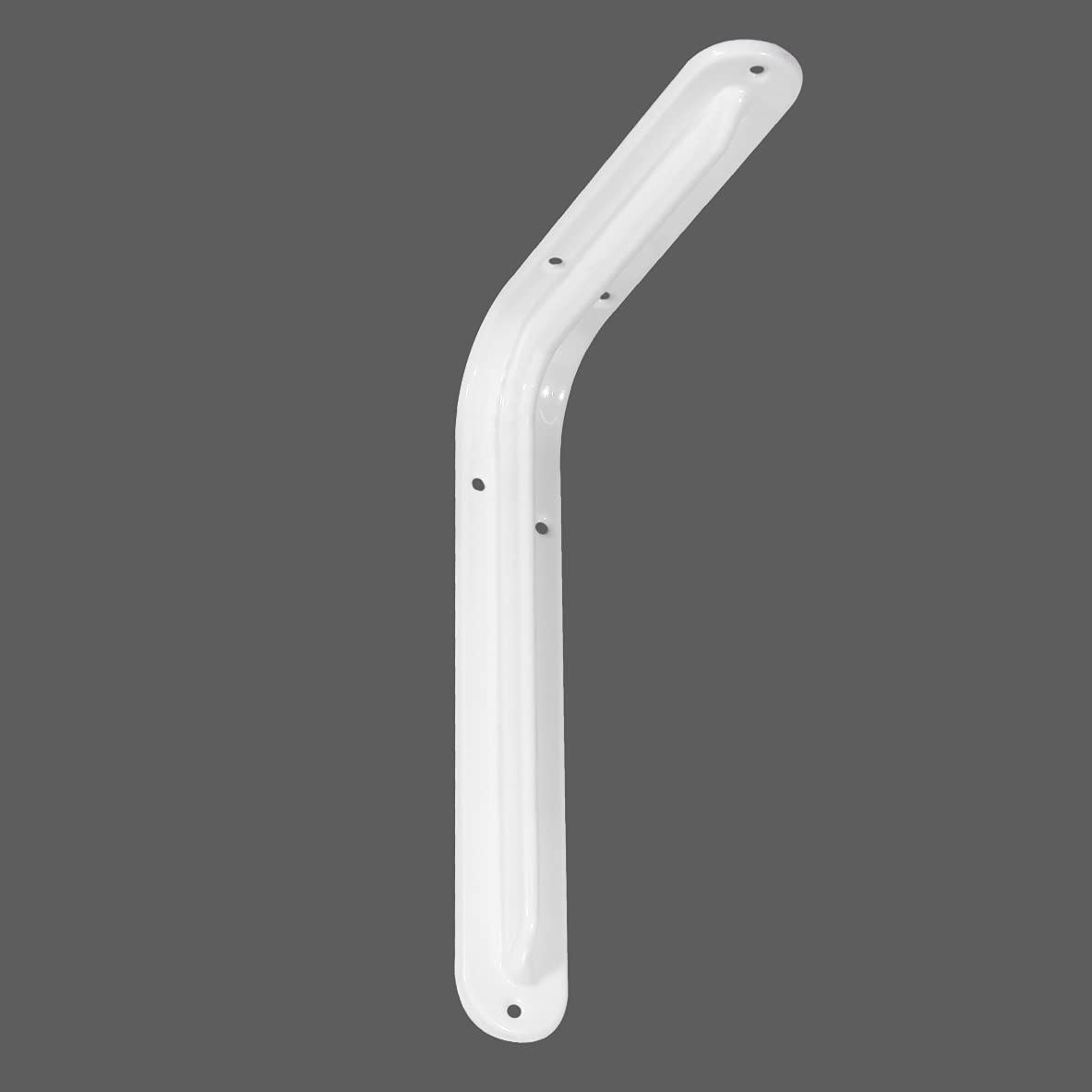FEYZAYAPI Raf Altı Ayak Raf Tutucu L Demir 16.5 x 23 cm Beyaz Montaj Aparatı (2 ADET)