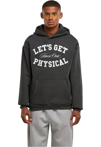 Fluffy Hoody Sweat-Shirt Capuche Homme Mister Tee Mt3957 Let's Get Physical Noir