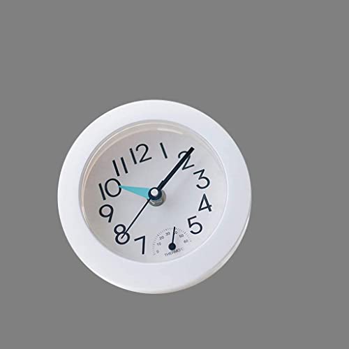 Horloge murale ménage ronde pour optimiser la routine du matin