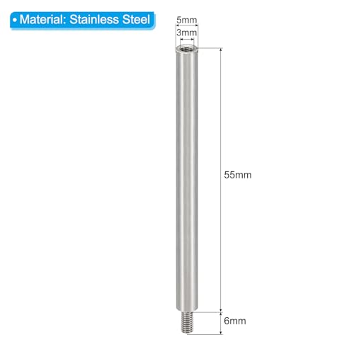 Entretoise M3 inox PATIKIL usinée avec précision pour fixation PCB haut de gamme