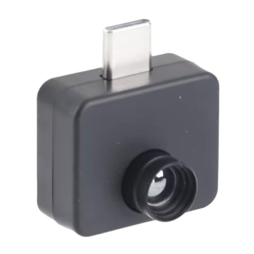 Jooehyer Cámara Termográfica Pequeña de 32 X 32 Pulgadas, de -20 °C A 1000 °C, Compatible con Medición de Temperatura Central Máxima y Mínima.