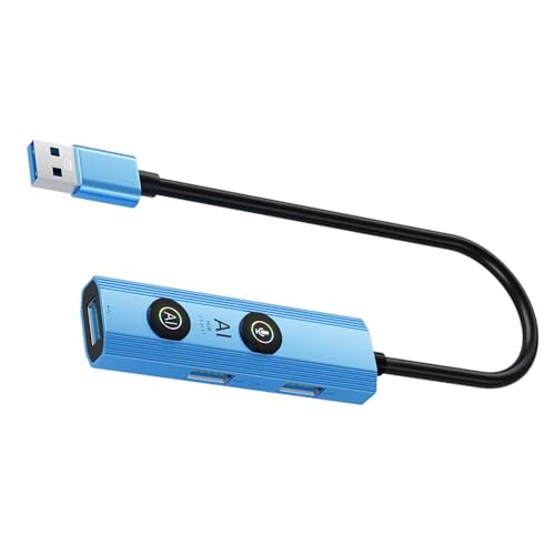 Hub USB AI de Aluminio Cocoarm con Traducción de Voz para Portátil y Tablet 6