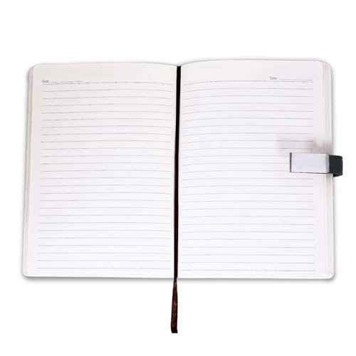 Image of ncgifts Personalized Notebook With Name | Customized Diary | Personalized Notebook A5 200 Ruled Pages Customized Diwali Daily Journal Diaries Diary Gifts for Men Women Friends, Family | Olive