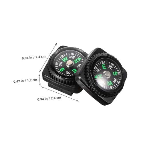Brújula portátil con banda de reloj 25 piezas miniatura 2