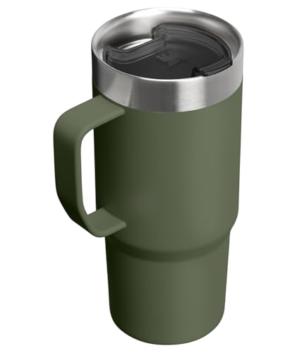 Image of STANLEY The Everyday Suburban Mug | 16 oz | Drink Through Lid | Cup for Coffee, Tea and Drinks | Insulated Stainless Steel Coffee Mug | BPA-Free | Dried Pine