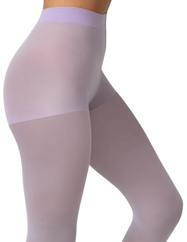Image of HUE Women's Sheer Control Top Tights Supersoft Lightweight Pantyhose