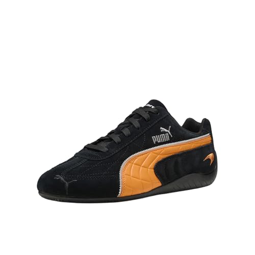 Image of PUMA Mens Mclaren Speedcat Lace Up Sneakers Shoes Casual - Black, Orange