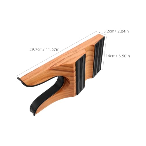 Quitabotas de madera MOBUTOFU ligero con goma extractor auxiliar de botas hípica 2