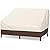 Amazon Basics 2 Seater Outdoor Patio Deep Lounge Sofa Cover, Beige/Tan