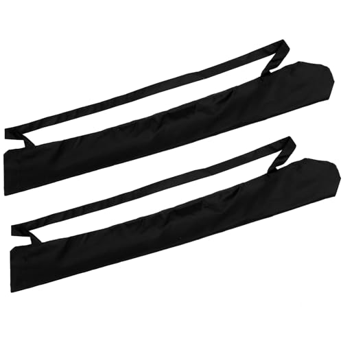 Housse de parapluie imperméable en pongée lot de 2 avec serviette et sangle