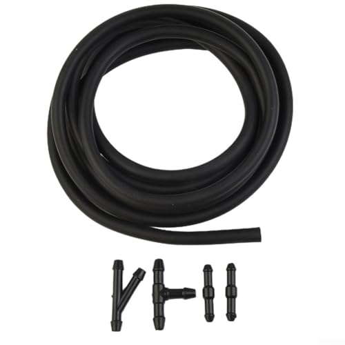 Para sistema de lavado de parabrisas, incluye 6 mangueras de 5 pies, boquillas de bomba de chorro y piezas esenciales