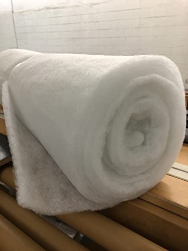 Foam N More Dacron Wrap, Polyester Upholstery Grade Batting 30 feet roll 60