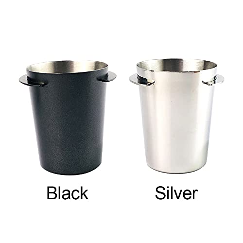 Iayokocc 16321139107175 Coffee Portafilter, Stainless Steel Coffee Dosing Cup Powder Feeder Part thumb #5