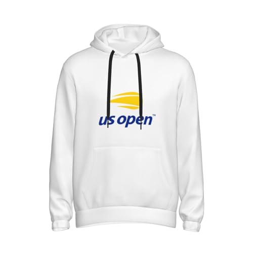 Us Open Tennis 2024 Men'S Hooded Fleece Sweatshirt Comfortable Men'S T-Shirt