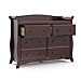 Storkcraft Avalon 6 Drawer Double Dresser (Espresso) – Dresser for Kids Bedroom, Nursery Dresser Organizer, Chest of Drawers for Bedroom with 6 Drawers, Classic Design for Children’s Bedroom
