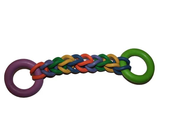 Love N Care Super Stretch Rubber Ring Pull Playing Toy for Dogs |Tooth Cleaning and Training Chew Toy Teether & Latex Non-Toxic Toys Rubber Ring Toy (B0BFXG38WW) Amazon Price History, Amazon Price Tracker