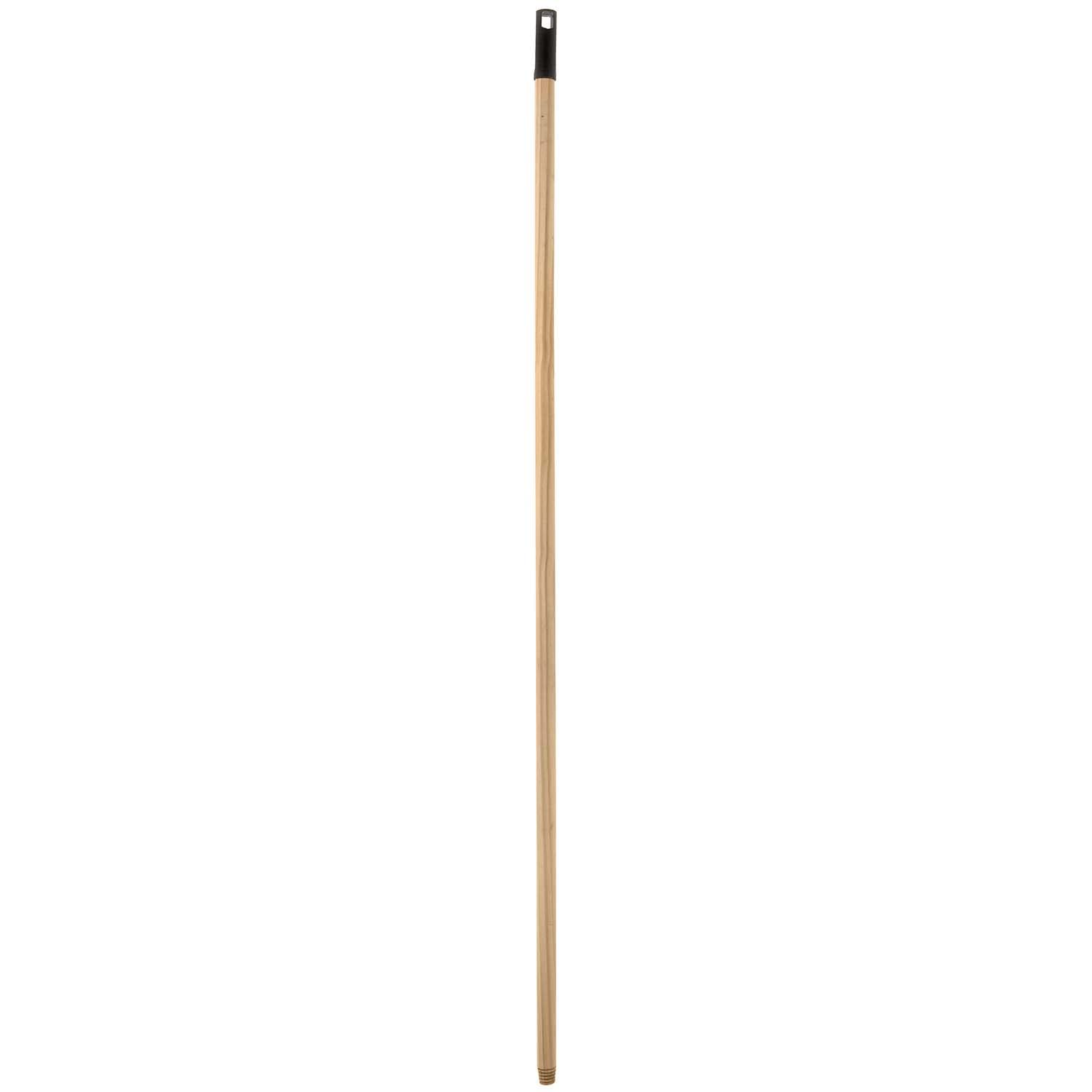 Apex Scopa Alta per Interni ed Esterni con Manico in Legno – Setole Lunghe Morbide e Resistenti, Ideale per Pavimenti Ruvidi – 130 cm