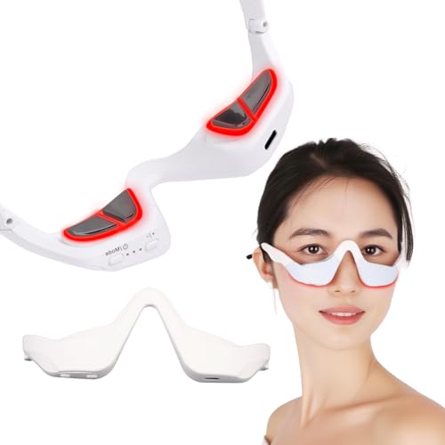 Augen - Rotlichttherapiebrille mit 3 Stufen Mikrostrom...