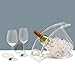Coolin Curve Wine Chiller Bucket - for Wine & Champagne - Evenly Chills and Keeps Cold - Gives Back to Charity