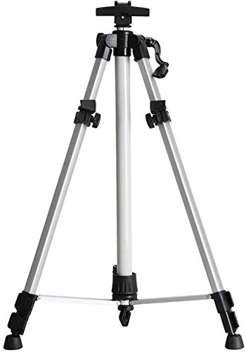 SBCGFY Caballete de Metal retráctil para Pintura Digital, bocetos, Pintura al óleo, trípode y Estante(Plata)