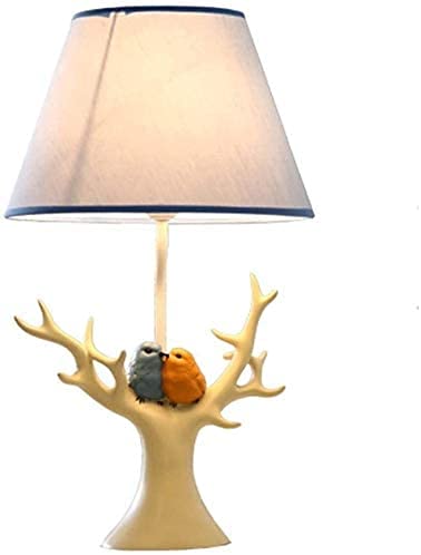 Lampe de chevet LED oiseau avec lumière douce pour chambre d'enfant