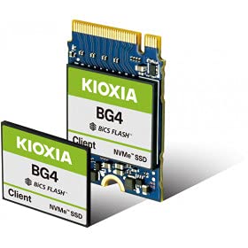KIOXIA BG4 256GB SSD Internal NVMe PCIe M.2 22330 M.2 NVMe PCIe