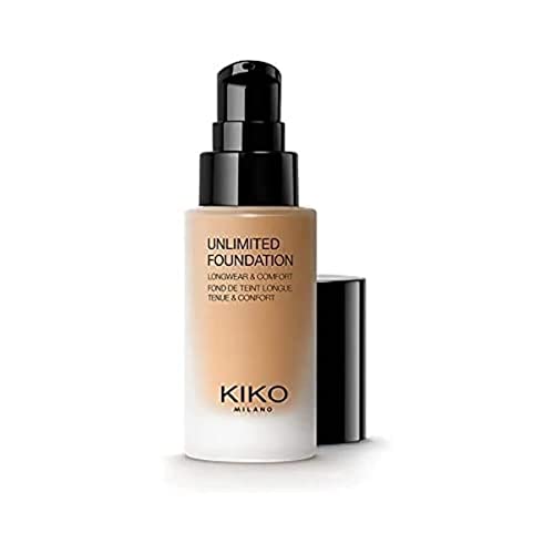 KIKO Milano Unlimited Foundation 8N | Base De Maquillaje Fluida De Larga Duración