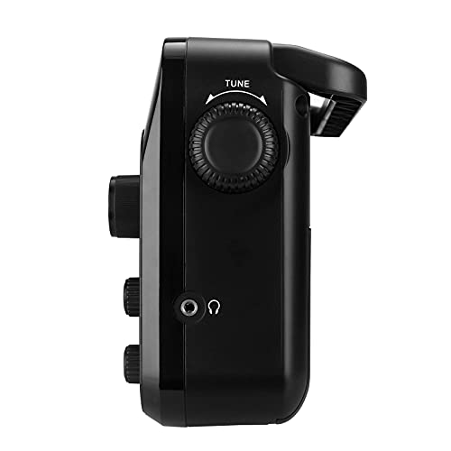 Retekess Tr604W Am Fm Noaa Radio, Portable Emergency Weather Radios With Best Reception, Ac Or D Battery Powered, With Clear Dial And Large Knob, Suit For Home (Black) #TOP7