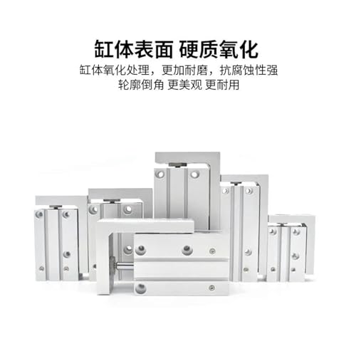 Vérin de guidage linéaire pneumatique MXH pour automatisation industrielle precise