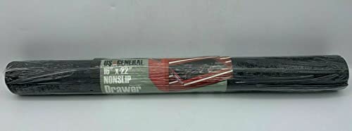 US General 16” X 22” Nonslip Drawer Liner Solid Fits Most Toolboxes # 66948
