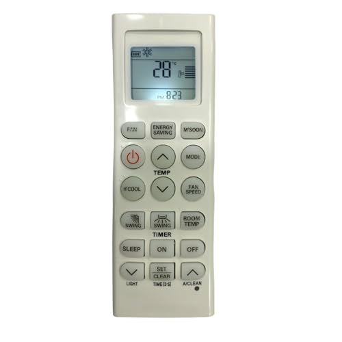 Image of Upix AC Remote No. 36I (with Backlight), Compatible /Replacement for LG AC Remote Control (Exactly Same Remote Will Only Work)