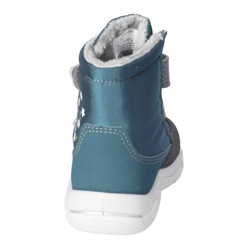 RICOSTA Milena Girls' Winter Boots - Learn to Walk, Medium Width Loose, Sympatex, Vegan, Storm 540, 28 EU3