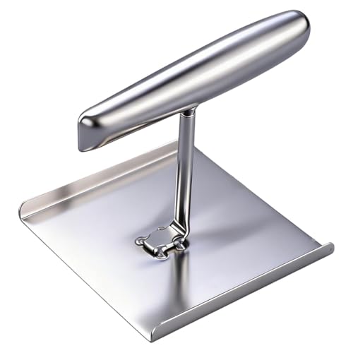 F Fityle Outil de Cuisson En Acier Inoxydable, Facile à Utiliser, Pratique, Robuste et Résistant, Outil de Presse à Nougat Professionnel et Multifonctionnel, Petit