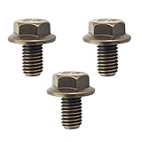 3PCS Torque Converter Bolts Replacement OEM# 2307304,M10-1.5x16 mm Transmission Pan Bolts Compatible with GM 4L60E Automatic Transmission,Car Accessories Compatible with Chevrolet Pontiac (3PCS)