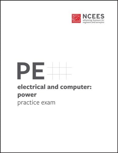 PE Electrical and Computer: Power Practice Exam Perfect Paperback – November 1, 2017