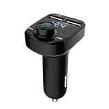 🎵【Einfache Operation】:① Bluetooth FM Transmitter in den Zigarettenanzüder stecken. ② Smartphone per Bluetooth mit dem FM-Transmiter verbinden (Gerätename:HY82) ③ Audio mit Gerät abspielen