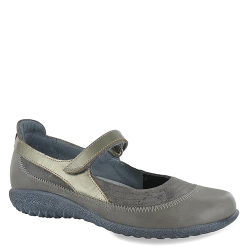 Image of NAOT Footwear Women's Kirei Maryjane with Cork Footbed and Arch Comfort and Support - Lightweight and Perfect for Travel- Removable Footbed