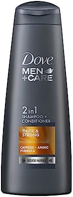 Dove Men+Care Thick & Strong 2in1 Shampoo+Conditioner, 340 ml