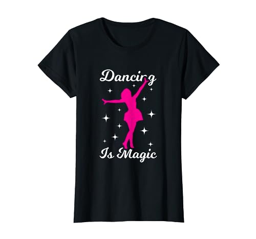 Ballerina ragazza che balla danza dicendo donne