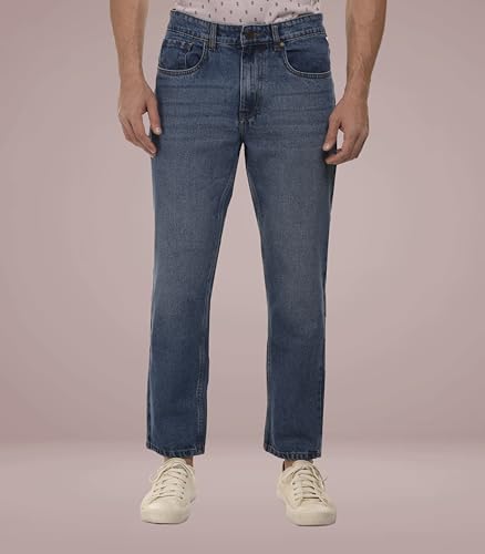 Image of i'sol Men's Loose Baggy Fit Wide Legged Jeans