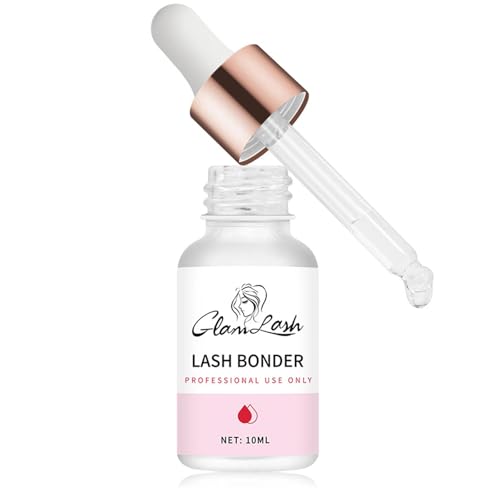 Eyelash Extension Lash Bonder, Super Glue Accelerator & Sealant for Longer Retention, 10ML Waterproof & Oil-Proof