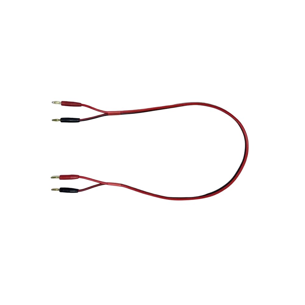 Jnchdghwa As Shown Silicone For Multimeter Test Lead Cable 80Cm 4Mm Banana Plug Connector For Electrical Testing