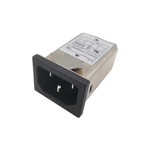 Filtro de potencia de toma de CA CW1C-10A-T con hebilla metálica para red eléctrica 220V 10A