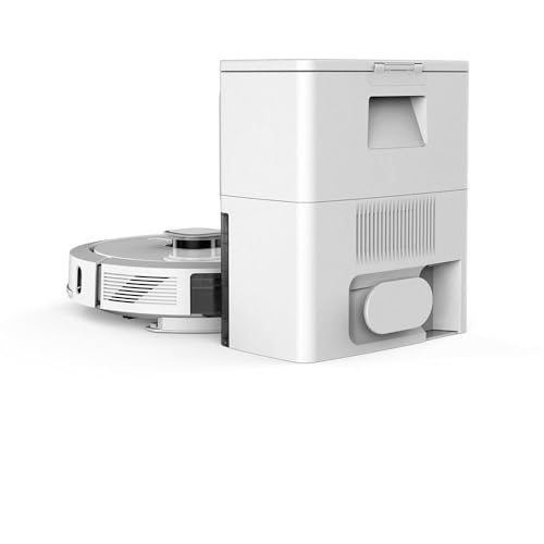 Robô Aspirador KaBuM! Smart 900 Branco Controle via App Recipiente Auto Limpante G7 Dispensador de P