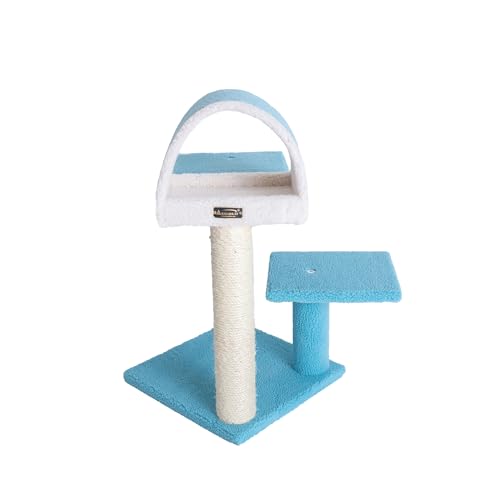 Árbol para gatos Armarkat Sky Blue 29 pulgadas miniatura 3