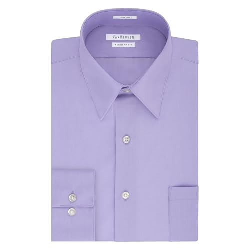 Image of Van Heusen Men's Tall FIT Dress Shirts Poplin