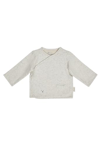 Sterntaler Baby Set Jacke & Hose 2-teilig – Unisex – Melange-Jersey mit Farbsprenkel – Wickeljacke seitlich zum Knöpfen & Hose mit elastischem Bund – Babybekleidung
