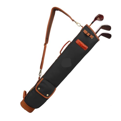 Golfbag Standsack Vintage Golf Tasche Clubs Carrier Pouch Gepolsterte Bleistiftstil Leinwand Wasserabweisende Abdeckung 90 cm Golfbag Standsack Vintage Golf Tasche Clubs Carrier Pouch Gepolsterte Bleistiftstil Leinwand Wasserabweisende Abdeckung 90 cm