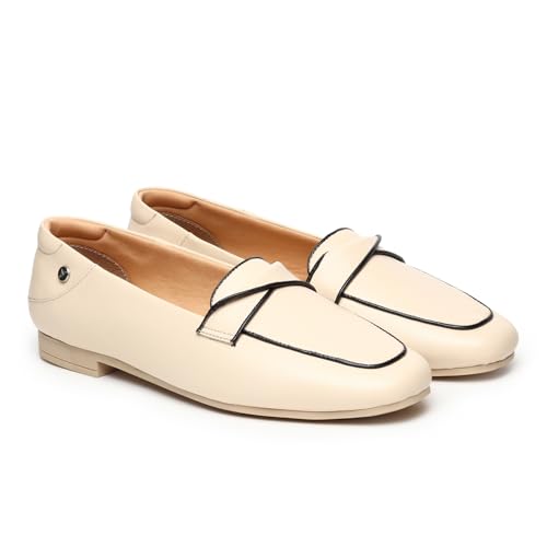 Image of YOHO Bliss Loafers for Women | Comfortable & Stylish Bellies | Fashion Moccasins with Footpharma Footbed | Slip-on for Casual & Formal Wear | 007